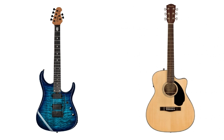 su-khac-nhau-giua-guitar-dien-va-guitar-thuong