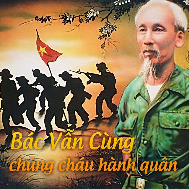 lời bài hát Bác cùng chúng cháu hành quân - tốp ca nam