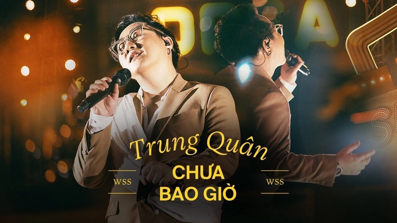 Lời bài hát Chưa Bao Giờ - Trung Quân 