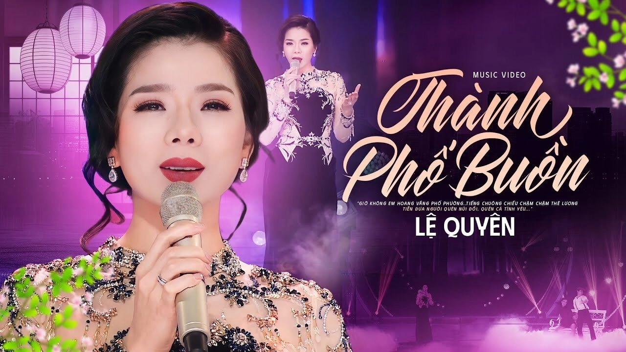lời bài hát thành phố buồn - lệ quyên
