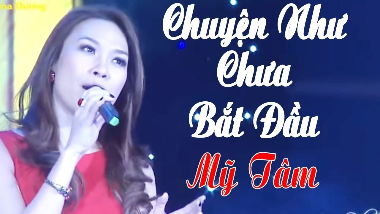 lời bài hát chuyện như chưa bắt đầu mỹ tâm