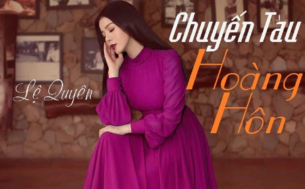 lời bài hát chuyến tàu hoàng hôn lệ quyên