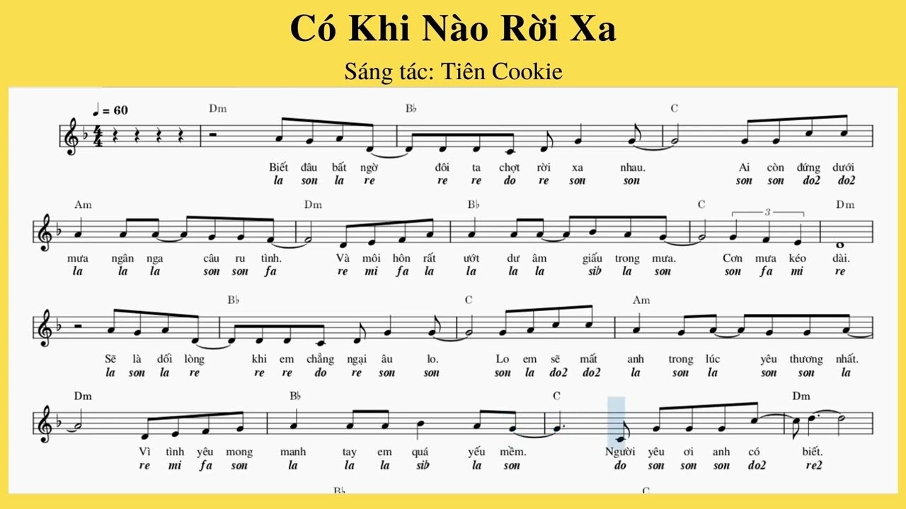 lời bài hát có khi nào rời xa bich phuong