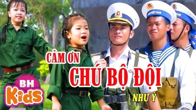 Cảm Ơn Chú Bộ Đội​​ - Bé Khánh Ngọc | Lời bài hát, hợp âm, MV