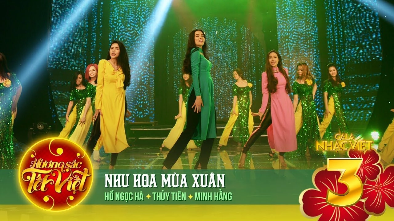 NHƯ HOA MÙA XUÂN​​ - Hồ Ngọc Hà | Lời bài hát, hợp âm, MV