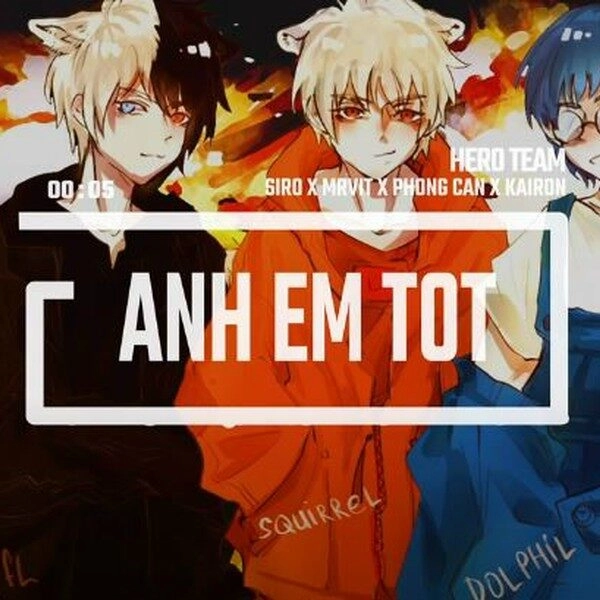 Anh Em Tốt​​ - Siro, Phong Cận, Kairon TV, MrVit | Lời bài hát, hợp âm, MV