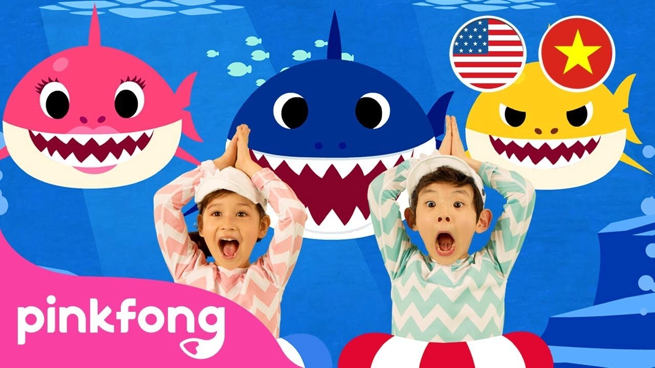 Baby Shark​​ - Nhạc thiếu nhi | Lời bài hát, hợp âm, MV