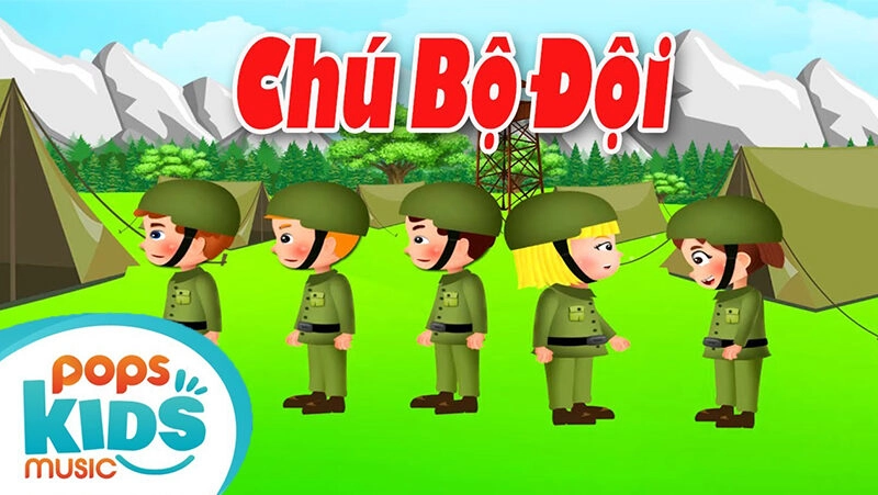 Chú Bộ Đội​​ - Thiếu Nhi | Lời bài hát, hợp âm, MV