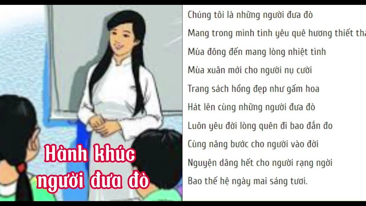 Hành khúc người đưa đò​​ - Tốp ca | Lời bài hát, hợp âm, MV