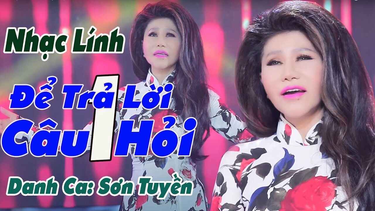 Để Trả Lời Một Câu Hỏi - Sơn Tuyền | Lời bài hát, hợp âm, MV