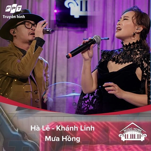 Mưa Hồng - Hà Lê, Khánh Linh | Lời bài hát, hợp âm, MV