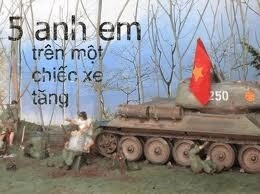 Năm Anh Em Trên Một Chiếc Xe Tăng - NSND Quang Thọ | Lời bài hát, hợp âm, MV